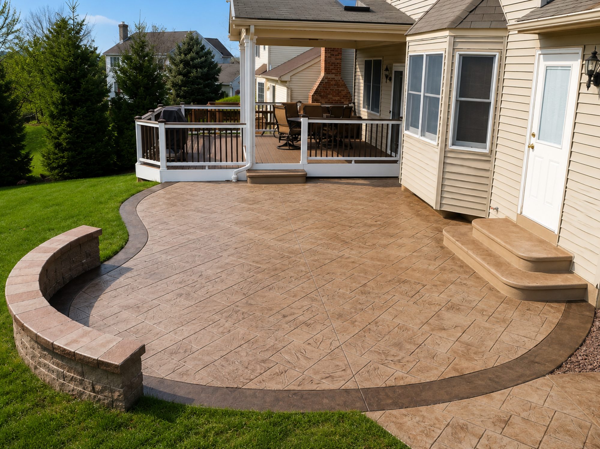 Stamped & Decorative Concrete